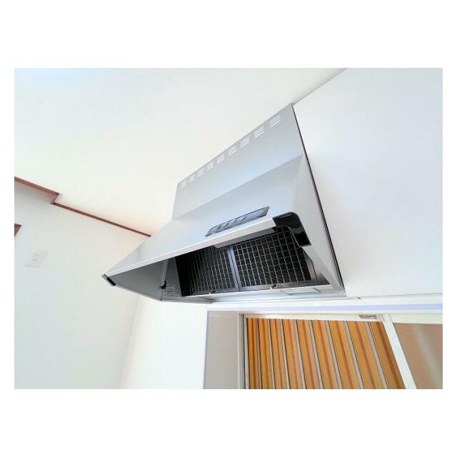 「レンジフード」クリーニング済みです