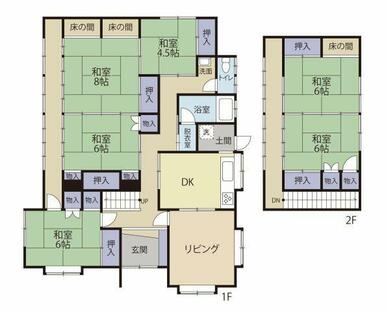 全居室６帖以上の７ＤＫ