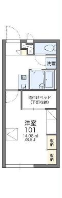 代表的な間取のため実際の間取とは異なる場合があります