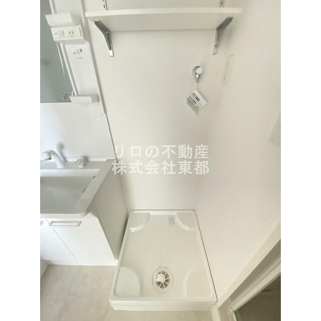 洗濯パン付きで水漏れの心配がいりません！