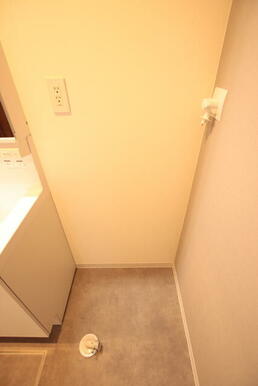 洗濯機置き場です！