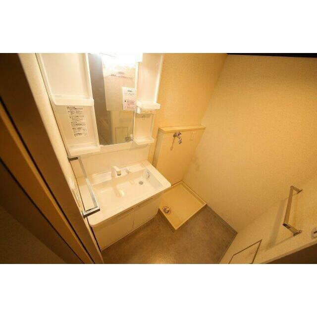 独立洗面台で身支度をすべて済ませてしまいましょう