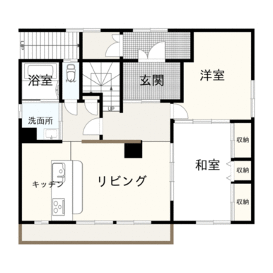 １階間取り図