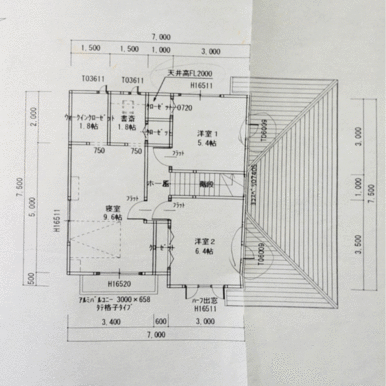 間取り図２階