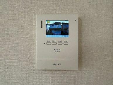 「インターホン」Ｐａｎａｓｏｎｉｃ製のモニタ付きインターホン新品交換済み