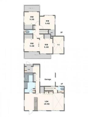 1号棟・3LDK～4LDK+WIC