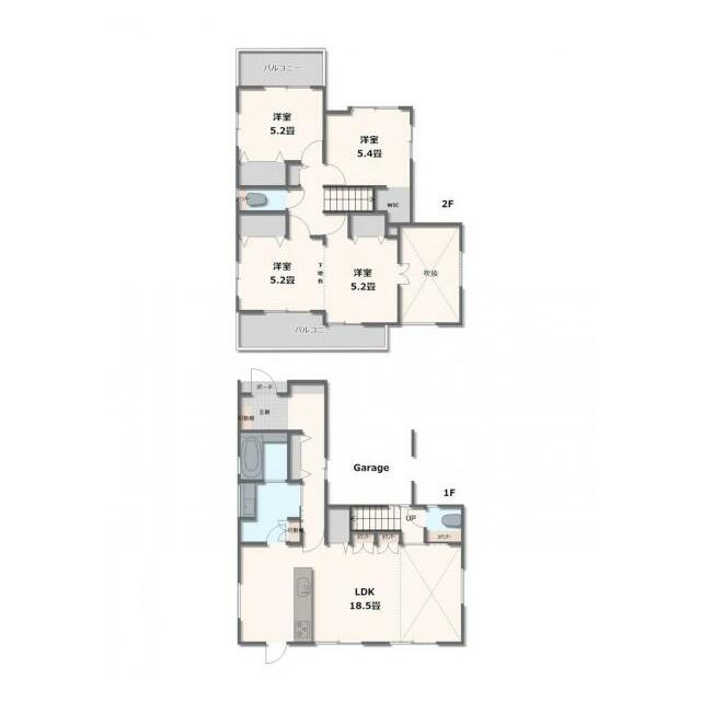 1号棟・3LDK～4LDK+WIC