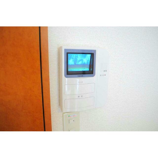 防犯対策に！モニター付きインターホン
