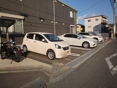 駐車場です。