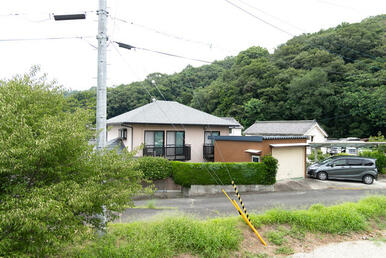 北側　洋室からの眺望です。北側に建物がないので風通し、陽当たりも良いです。