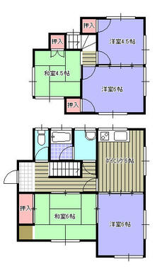 物件間取り図になります。