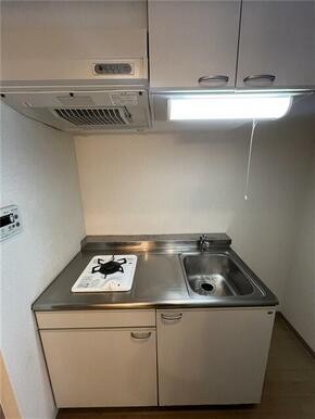 １口ガスコンロ付