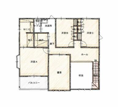 仕事部屋や趣味部屋として書斎の活用はいかがでしょうか。