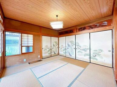 １階和室「別角度の写真です。」