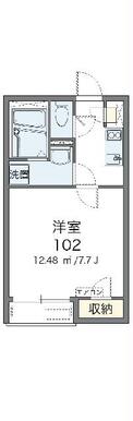 代表的な間取のため実際の間取とは異なる場合があります