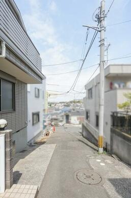 前面道路