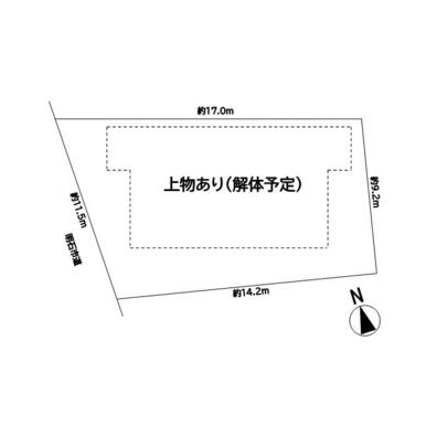 記載の寸法は仮測量時のもののため実測と誤差が生じる場合があります。