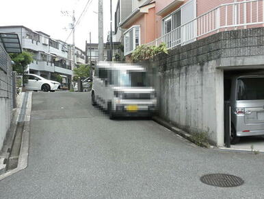 前面道路写真