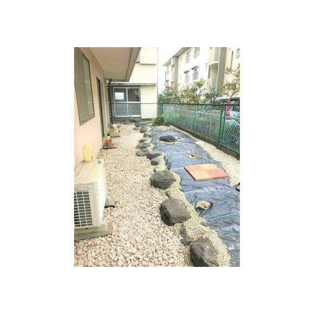 防犯砂利です。