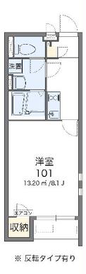 代表的な間取のため実際の間取とは異なる場合があります