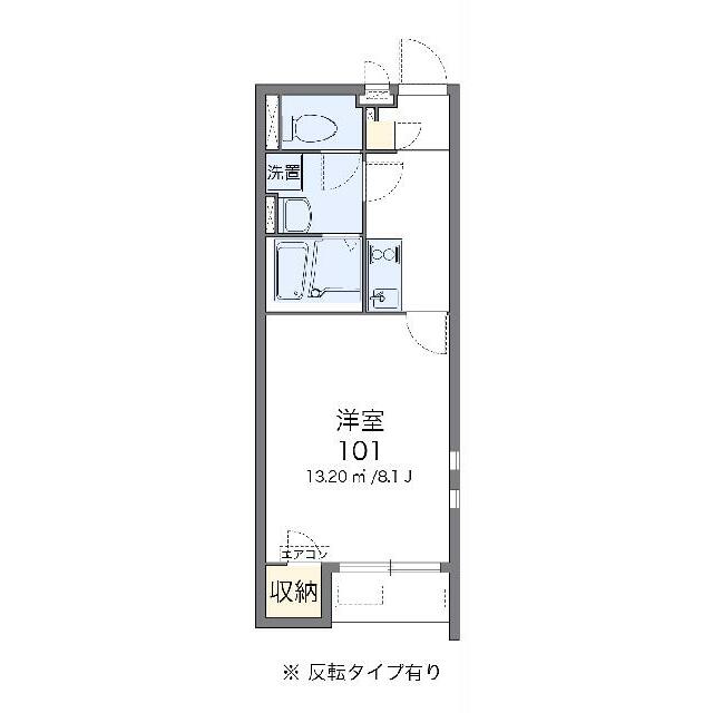 代表的な間取のため実際の間取とは異なる場合があります