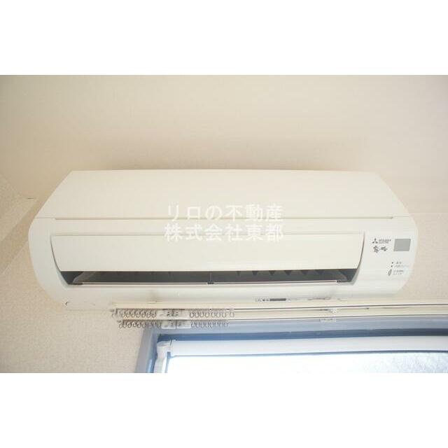 エアコン設置済みなので入居後すぐに使えて快適です！