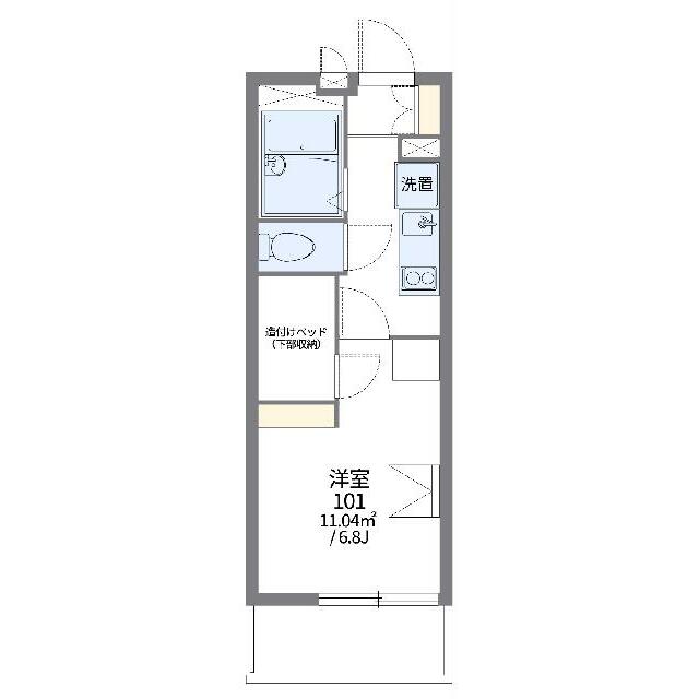 代表的な間取のため実際の間取とは異なる場合があります