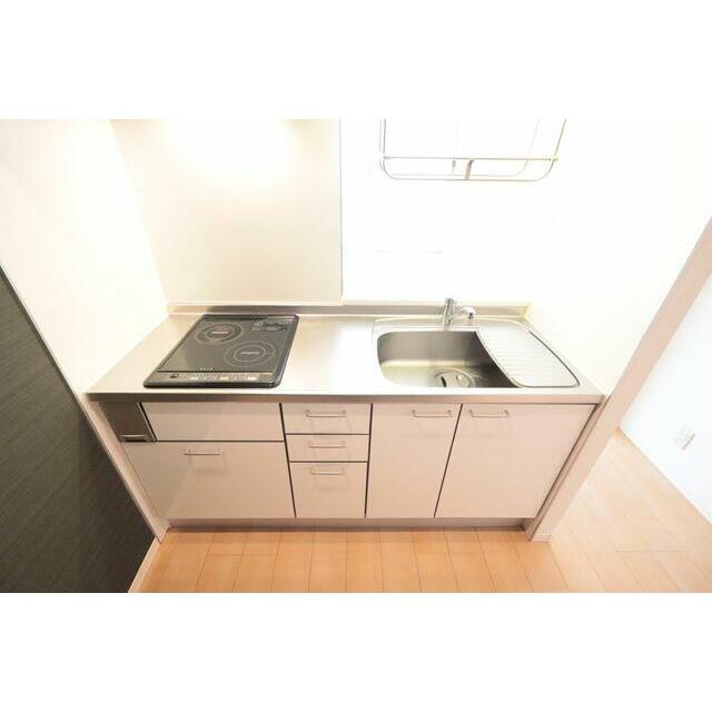 【キッチン】２口ＩＨコンロのシステムキッチン♪