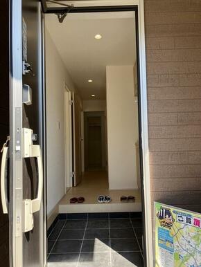 帰宅時にほっと一息つける場所（2号棟）