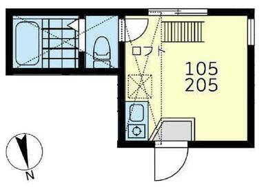 １０５　洋室＋ロフト６㎡・ロフト高１．４ｍ