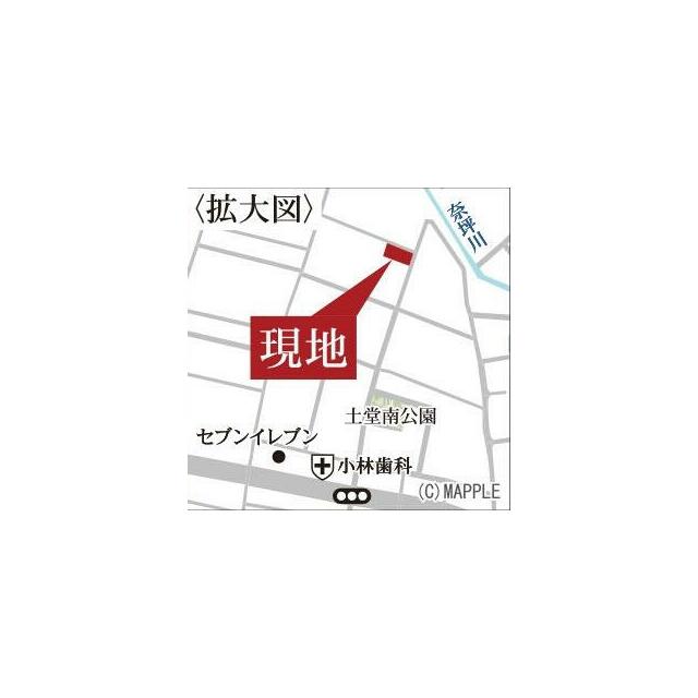 現地案内図・拡大