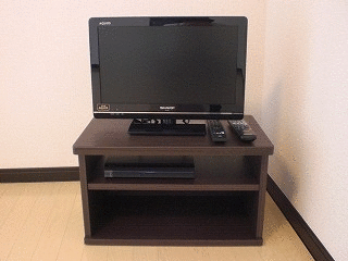 家電付き　テレビ