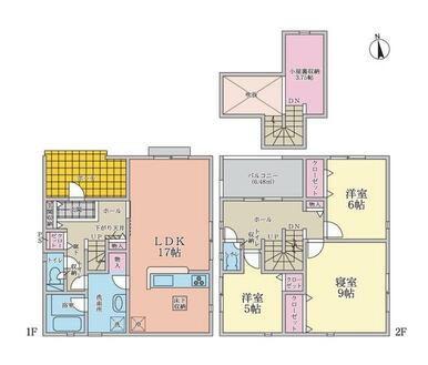 クレイドルガーデン津幡町舟橋第１（１号棟）新築分譲住宅