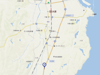 おおよその物件位置図です。