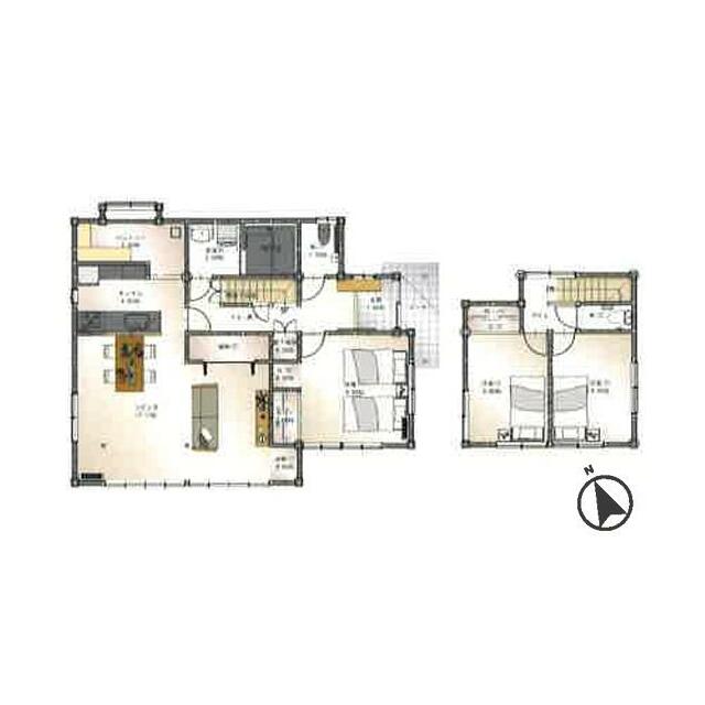 パントリーやウォークインクローゼットなど収納たっぷり