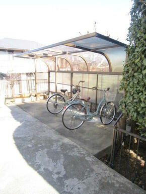 駐輪場は自転車のみＯＫ☆