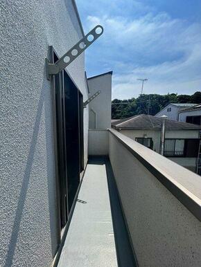 バルコニー防水施工済