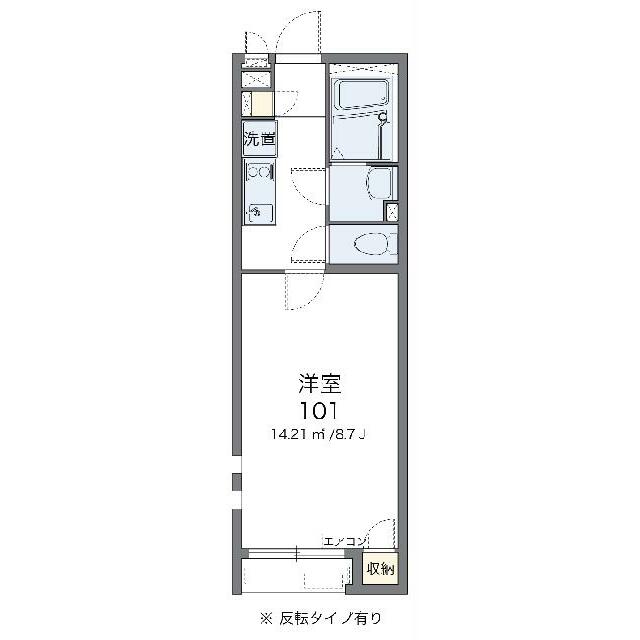 代表的な間取のため実際の間取とは異なる場合があります
