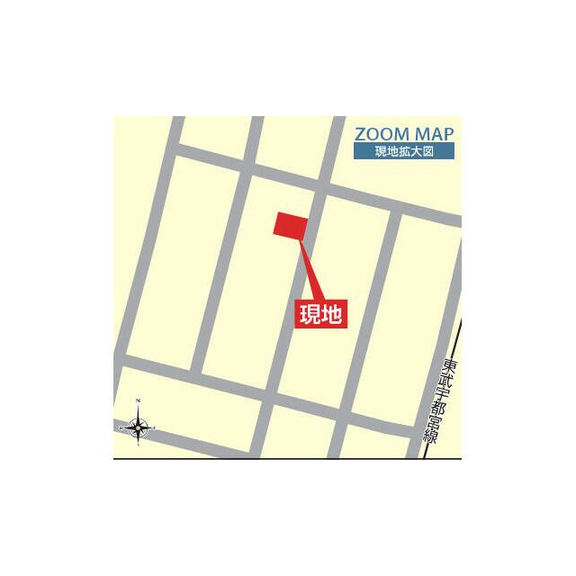 現地案内図・拡大図