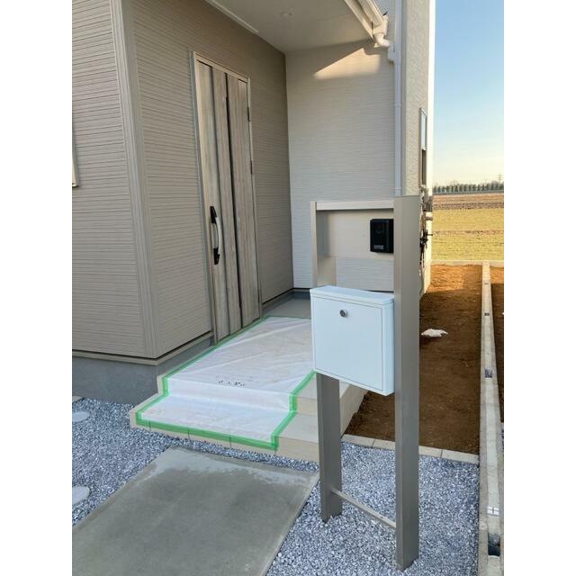 家の外と中をつなぐ要所だからすっきり心地よく整えたい（6号棟）