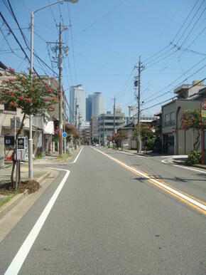 前面道路