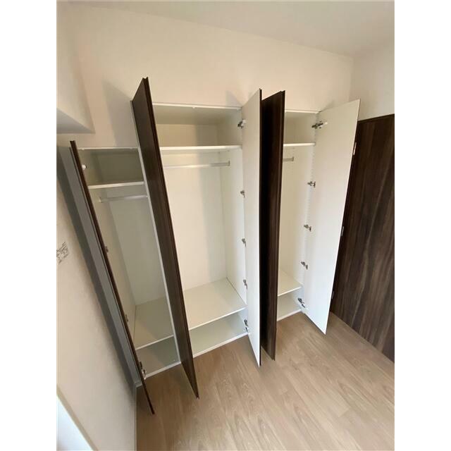 広々クローゼット