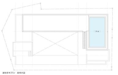 建物参考プラン　屋根伏図