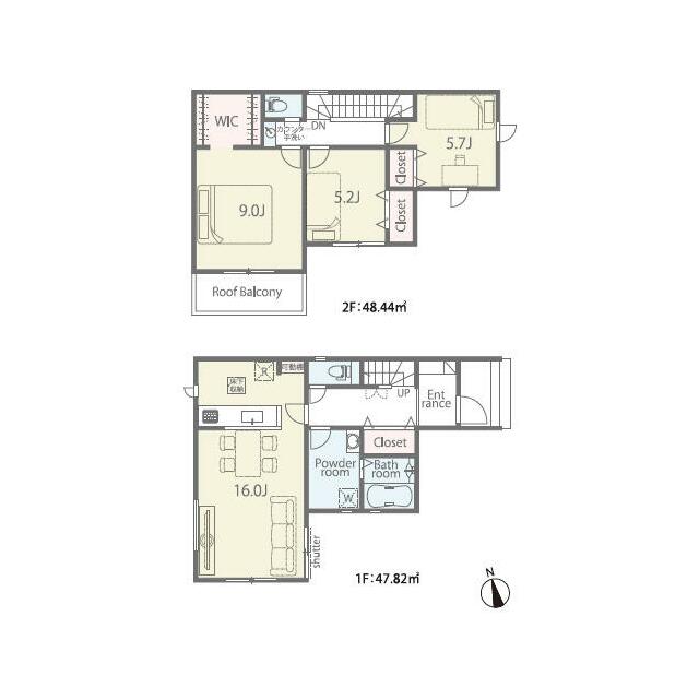 間取図（9号棟）