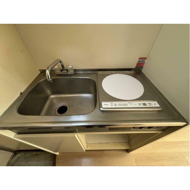IHコンロ１口付のキッチン
