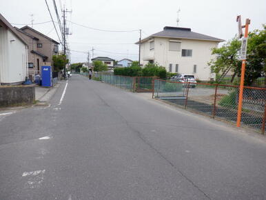 前面道路