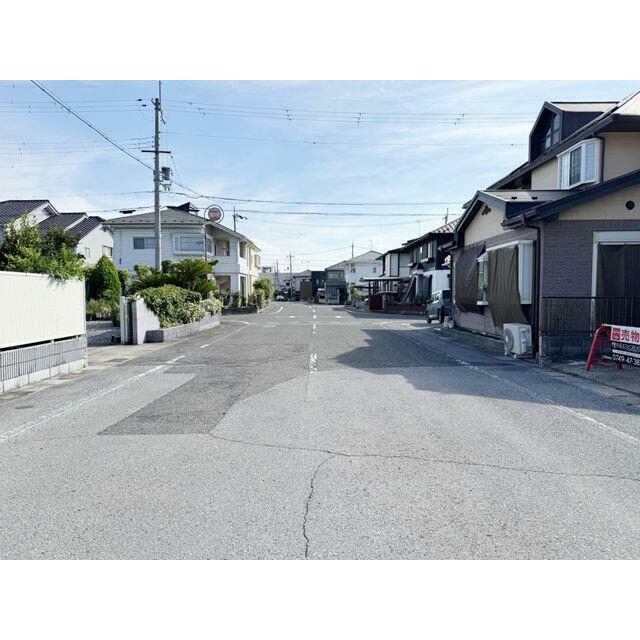 前面道路 南西向き