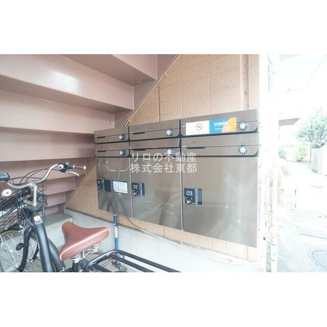 お部屋に直接投函されない集合ポストあります！