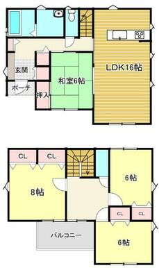 ２号地間取図