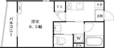 長方形の間取でレイアウトがしやすい